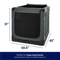Frisco Indoor & Outdoor 3-Door Collapsible Soft-Sided Dog & Small Pet Crate -Hot Sale Pet Supplies 105036 PT1. AC SS1800 V1667229158