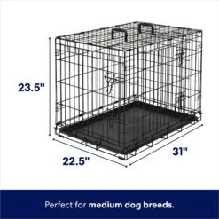 Frisco Heavy Duty Fold & Carry Double Door Collapsible Wire Dog Crate 10 Frisco Heavy Duty Fold & Carry Double Door Collapsible Wire Dog Crate -Hot Sale Pet Supplies 109789 PT1. AC SS1800 V1669651790