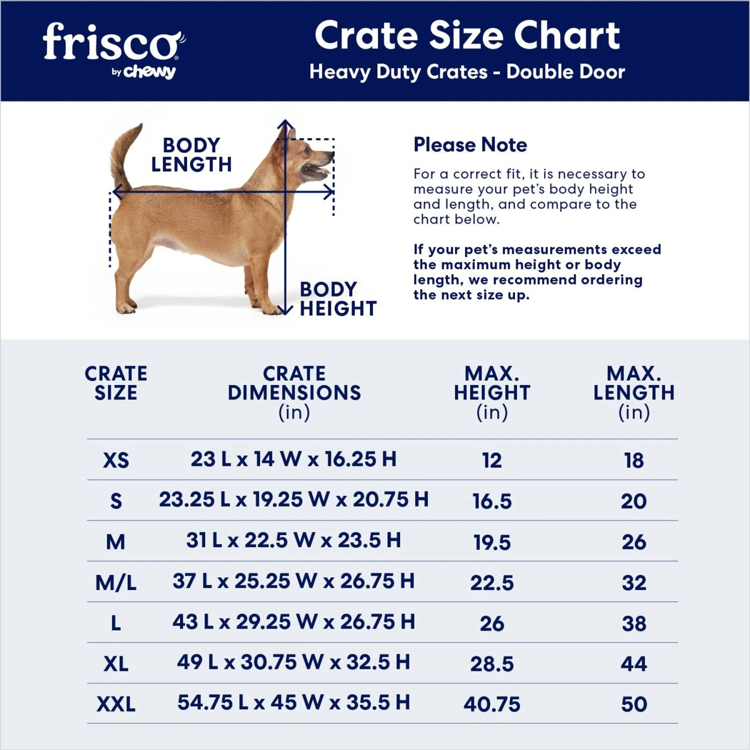 Frisco Heavy Duty Fold & Carry Double Door Collapsible Wire Dog Crate 5 Frisco Heavy Duty Fold & Carry Double Door Collapsible Wire Dog Crate - Image 3