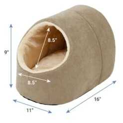 Frisco Cave Covered Cat & Dog Bed -Hot Sale Pet Supplies 113300 PT3. AC SS1800 V1627581159