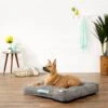 Frisco Tufted Square Pillow Cat & Dog Bed W/ Removable Cover -Hot Sale Pet Supplies 129499 MAIN. AC SS1800 V1569271068