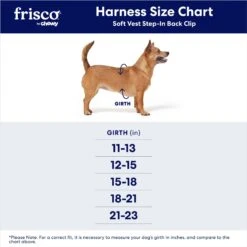 Frisco Small Breed Soft Vest Step In Back Clip Dog Harness -Hot Sale Pet Supplies 139821 PT2. AC SS1800 V1673964206