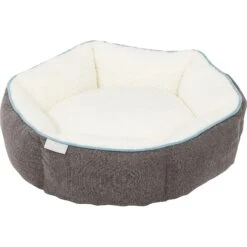 Frisco Sherpa Hexagon Bolster Cat & Dog Bed -Hot Sale Pet Supplies 144813 PT2. AC SS1800 V1566404009