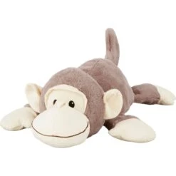 Frisco Monkey Plush Squeaky Dog Toy