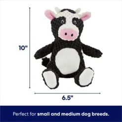 Frisco Cow Textured Plush Squeaky Dog Toy -Hot Sale Pet Supplies 147059 PT1. AC SS1800 V1691776574