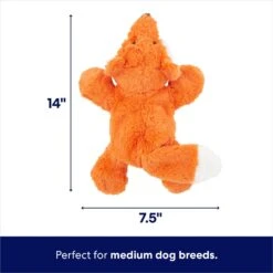 Frisco Fox Plush With Inside Rope Squeaky Dog Toy -Hot Sale Pet Supplies 147065 PT1. AC SS1800 V1692020095