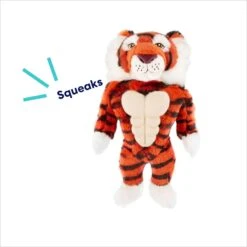 Frisco Tiger Muscle Plush Squeaky Dog Toy 10 Frisco Tiger Muscle Plush Squeaky Dog Toy -Hot Sale Pet Supplies 147080 PT2. AC SS1800 V1695670751