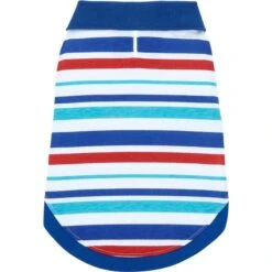Frisco Striped Dog & Cat Polo Shirt, Red & Blue -Hot Sale Pet Supplies 153590 PT6. AC SS1800 V1674159037
