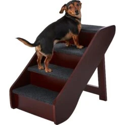 Frisco Deluxe Foldable Wooden Carpeted Cat & Dog Stairs -Hot Sale Pet Supplies 156781 PT4. AC SS1800 V1569621467