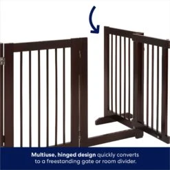 Frisco Deluxe Configurable 4-Panel Wood Dog Gate -Hot Sale Pet Supplies 156793 PT3. AC SS1800 V1666119014