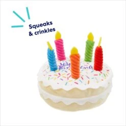 Frisco Birthday Cake Plush Squeaky Dog Toy -Hot Sale Pet Supplies 162839 PT2. AC SS1800 V1695670718