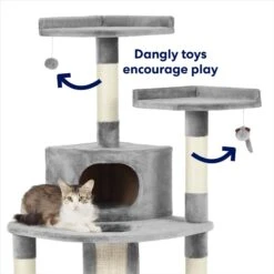 Frisco 48-in Faux Fur Cat Tree & Condo -Hot Sale Pet Supplies 163748 PT2. AC SS1800 V1667227026