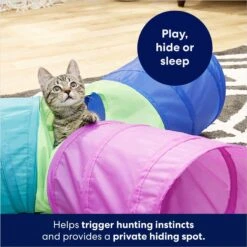Frisco Foldable Play Tri-Tunnel Cat Toy -Hot Sale Pet Supplies 166382 PT2. AC SS1800 V1682976333