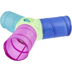 Frisco Foldable Play Tri-Tunnel Cat Toy -Hot Sale Pet Supplies 166382 PT5. AC SS1800 V1682976334