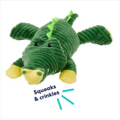 Frisco Alligator Corduroy Plush Squeaky Dog Toy -Hot Sale Pet Supplies 174705 PT2. AC SS1800 V1686579681