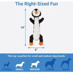 Frisco Penguin Skinny Plush Squeaky Dog Toy 6 Frisco Penguin Skinny Plush Squeaky Dog Toy -Hot Sale Pet Supplies 174707 PT1. AC SS1800 V1574719135