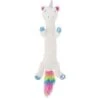 Frisco Unicorn Skinny Plush Squeaky Dog Toy