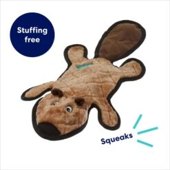 Frisco Beaver Stuffing-Free Flat Plush Squeaky Dog Toy -Hot Sale Pet Supplies 174729 PT2. AC SS1800 V1695670690