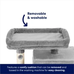 Frisco 33-in Faux Fur Cat Tree & Condo -Hot Sale Pet Supplies 180389 PT3. AC SS1800 V1667227151