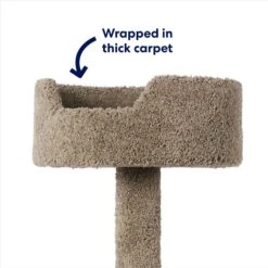 Frisco 65-in Real Carpet Wooden Cat Tree -Hot Sale Pet Supplies 208934 PT2. AC SS1800 V1667229260