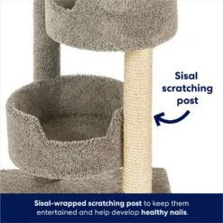 Frisco 65-in Real Carpet Wooden Cat Tree -Hot Sale Pet Supplies 208934 PT3. AC SS1800 V1667227201