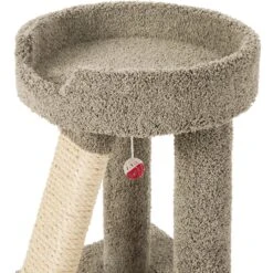 Frisco 24-in Real Carpet Cat Scratching Perch With Toy -Hot Sale Pet Supplies 208960 PT3. AC SS1800 V1589221651