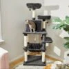 Frisco 64-in Cat Tree With Hammock, Condo, 2 Top Perches With Bed -Hot Sale Pet Supplies 214387 MAIN. AC SS1800 V1606832386