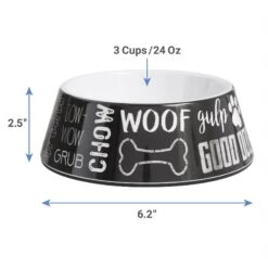 Frisco Doggie Melamine Bowl -Hot Sale Pet Supplies 216062 PT1. AC SS1800 V1600374066