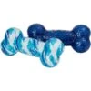 Frisco Retro Denim & Swirl TPR Bone Squeaky Dog Toy -Hot Sale Pet Supplies 230341 MAIN. AC SS1800 V1598547395