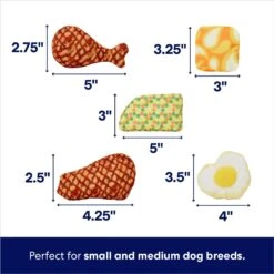 Frisco Microwave Dinner Interactive Plush Squeaky Dog Toy -Hot Sale Pet Supplies 230343 PT2. AC SS1800 V1695748358