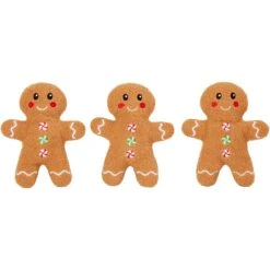 Frisco Holiday Milk & Gingerbread Cookies Hide & Seek Puzzle Plush Squeaky Dog Toy -Hot Sale Pet Supplies 233262 PT4. AC SS1800 V1601014290