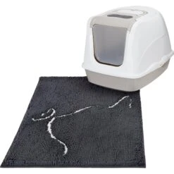Frisco Microfiber Chenille Cat Silhouette Litter Mat 11 Frisco Microfiber Chenille Cat Silhouette Litter Mat -Hot Sale Pet Supplies 235902 PT3. AC SS1800 V1603342031