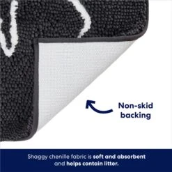 Frisco Microfiber Chenille Fish Bone Litter Mat -Hot Sale Pet Supplies 236242 PT2. AC SS1800 V1676556263