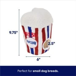 Frisco Zoomies & Chill Popcorn Hide & Seek Puzzle Plush Squeaky Dog Toy -Hot Sale Pet Supplies 241679 PT1. AC SS1800 V1695748837