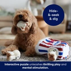 Frisco Zoomies & Chill Popcorn Hide & Seek Puzzle Plush Squeaky Dog Toy -Hot Sale Pet Supplies 241679 PT5. AC SS1800 V1695748895