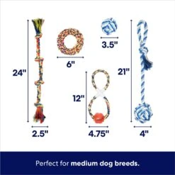 Frisco Rope Multipack For Medium Dog Toys -Hot Sale Pet Supplies 243978 PT1. AC SS1800 V1695760934