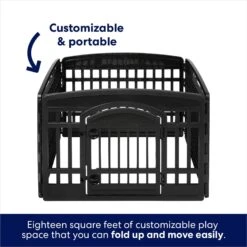 Frisco 4-Panel Dog Exercise Playpen With Door, 24-in 15 Frisco 4-Panel Dog Exercise Playpen With Door, 24-in -Hot Sale Pet Supplies 244546 PT4. AC SS1800 V1603407098