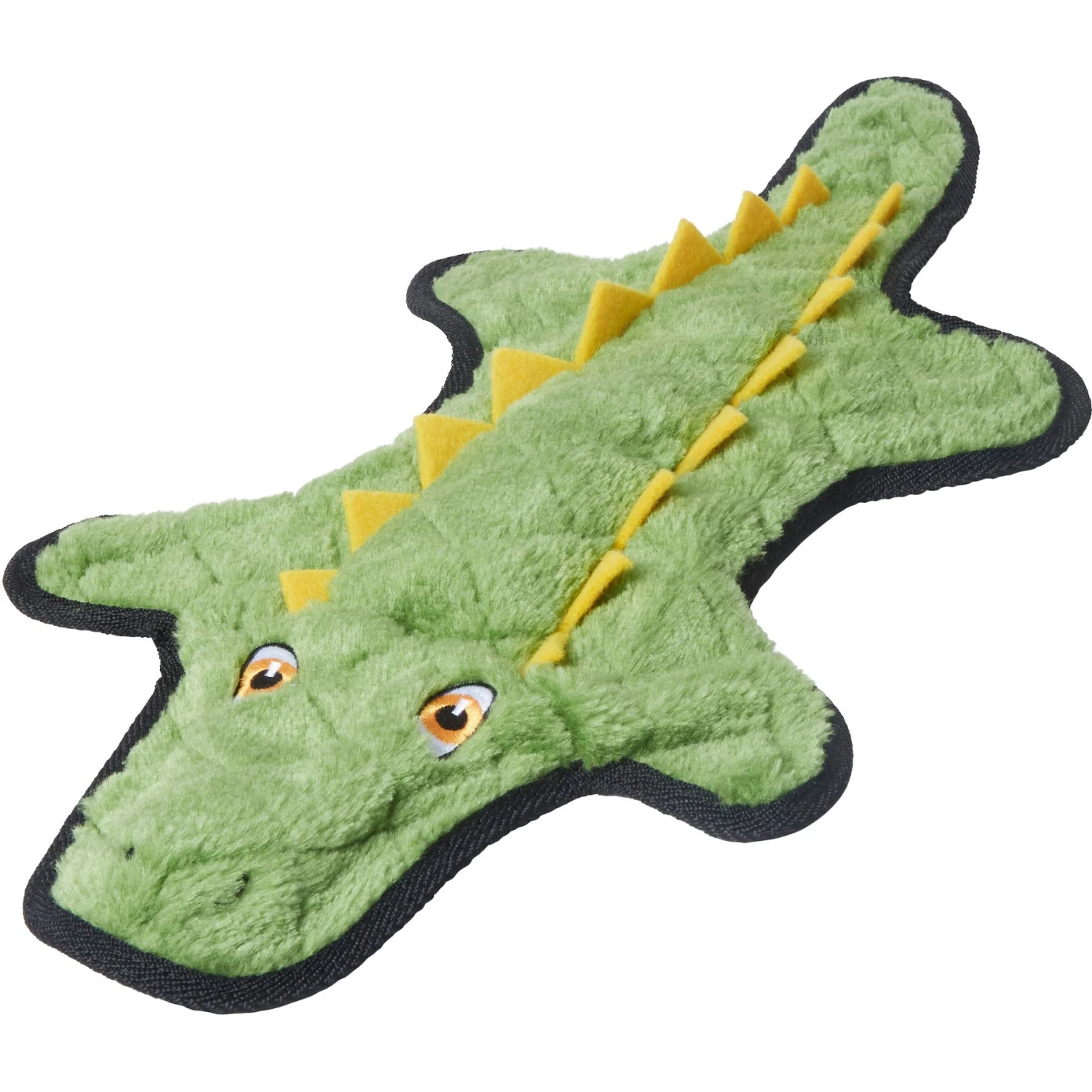 Frisco Alligator Stuffing-Free Flat Plush Squeaky Dog Toy 3 Frisco Alligator Stuffing-Free Flat Plush Squeaky Dog Toy
