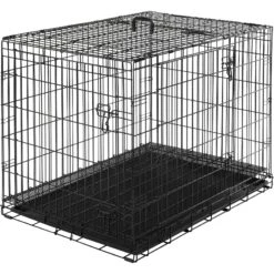 Frisco Heavy Duty All-in-1 Multi-Stage 3 Door Collapsible Wire Dog Crate -Hot Sale Pet Supplies 247915 PT7. AC SS1800 V1611872185