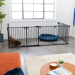 Frisco Steel 8-Panel Configurable Dog Gate & Playpen -Hot Sale Pet Supplies 250603 PT4. AC SS1800 V1615987643