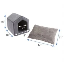 Frisco House Cave Cat & Dog Covered Bed -Hot Sale Pet Supplies 251241 PT1. AC SS1800 V1627580540