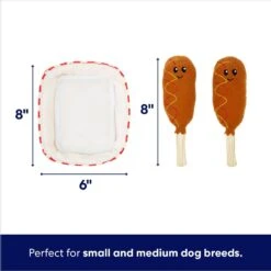 Frisco Corndog Interactive Plush Squeaky Dog Toy -Hot Sale Pet Supplies 252746 PT1. AC SS1800 V1695760929