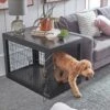 Frisco Double Door Furniture Style Dog Crate, Black -Hot Sale Pet Supplies 253026 MAIN. AC SS1800 V1617644223
