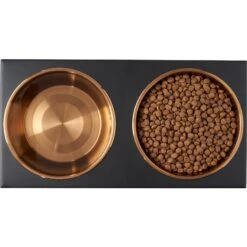 Frisco Copper Stainless Steel Elevated Foldable Double Dog & Cat Bowls 15 Frisco Copper Stainless Steel Elevated Foldable Double Dog & Cat Bowls -Hot Sale Pet Supplies 253060 PT5. AC SS1800 V1616595415