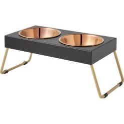 Frisco Copper Stainless Steel Elevated Foldable Double Dog & Cat Bowls 16 Frisco Copper Stainless Steel Elevated Foldable Double Dog & Cat Bowls -Hot Sale Pet Supplies 253060 PT6. AC SS1800 V1616595426