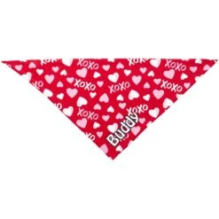 Frisco XOXO Hearts Personalized Dog & Cat Bandana -Hot Sale Pet Supplies 254203 PT2. AC SS1800 V1632494772