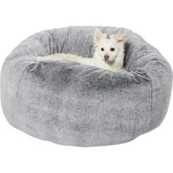 Frisco Plush Pouf Pillow Cat & Dog Bed 8 Frisco Plush Pouf Pillow Cat & Dog Bed -Hot Sale Pet Supplies 255195 PT2. AC SS1800 V1616076741