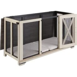 Frisco "Denver" Dog Crate Credenza & Mat Kit -Hot Sale Pet Supplies 255326 PT4. AC SS1800 V1617037347