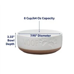Frisco Paw Prints Non-skid Ceramic Bowl -Hot Sale Pet Supplies 256072 PT1. AC SS1800 V1685714794