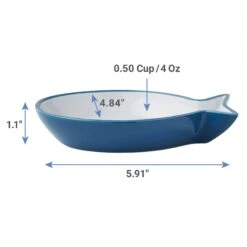 Frisco Fish Shaped Non-skid Ceramic Cat Dish 11 Frisco Fish Shaped Non-skid Ceramic Cat Dish -Hot Sale Pet Supplies 256109 PT2. AC SS1800 V1616697170